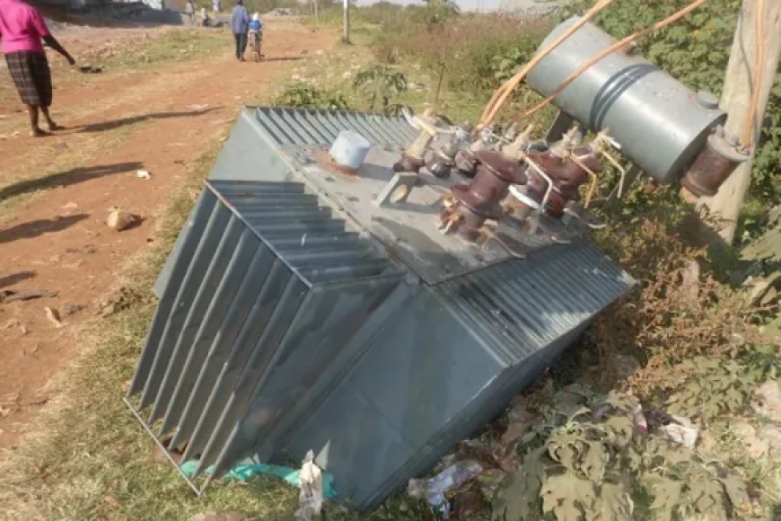 The 20,000 faulty transformers lying at Kenya Power company’s yards