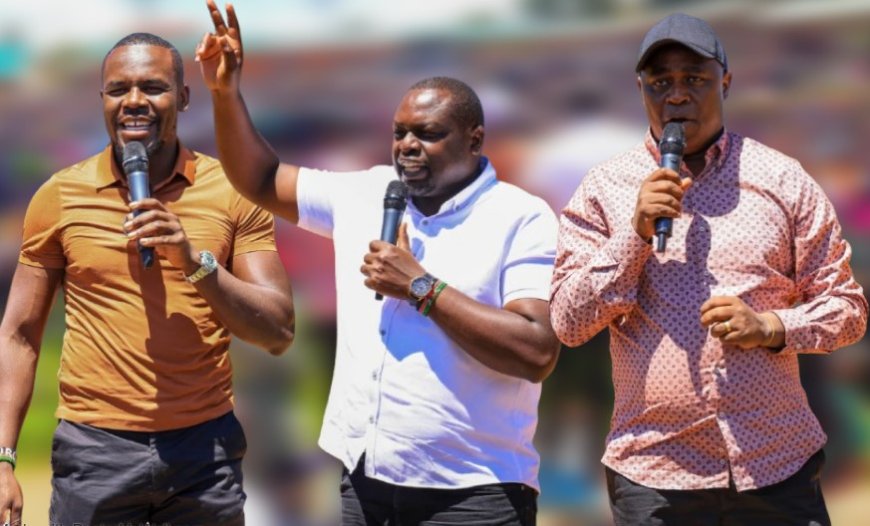 MPs Osoro, Nyakundi, and Nyamoko Launch Campaigns in Matiangi's Political Bedroom
