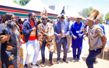 CS Julius Ogamba Joins Nyambaria High School in Celebrating 66 Years of Excellence.