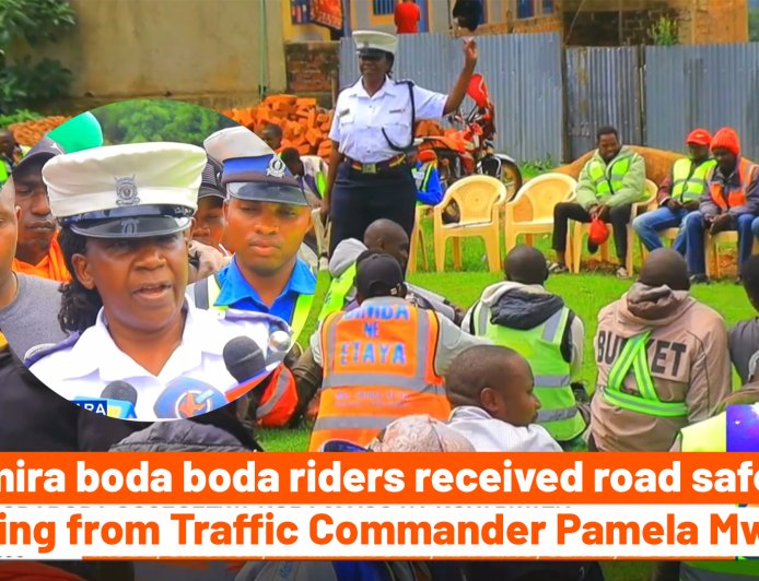 Pamela Mwita Leads Road Safety Awareness for Nyamira Boda Boda Operators