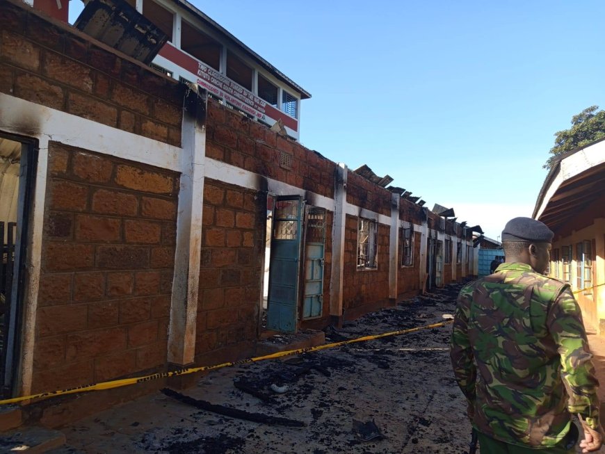 Dormitory Fire Breaks Out at St. Mary’s Mosocho School in Kitutu Chache South