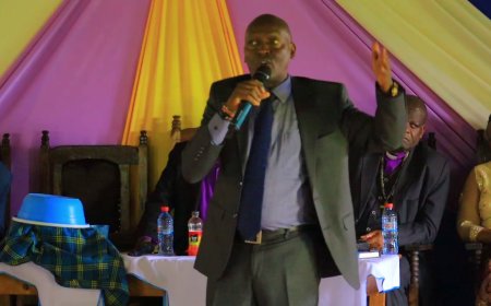 MOTHER’S DAY TURNS POLITICAL AS KEMONI BLASTS COUNTY LEADERSHIP IN KEGOGI CHURCH VISIT
