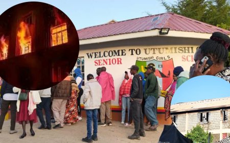 FLAMES OF SORROW: 16 GIRLS PERISH IN UTUMISHI DORMITORY FIRE