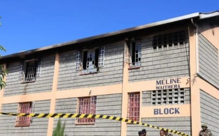 UTUMISHI GIRLS ACADEMY FIRE TRAGEDY LEAVES 16 DEAD AS POLICE PROBE SUSPECTED ARSON