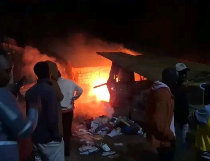 NIGHT FIRE DISASTER AT GESERO SCHOOL: BOYS’ DORMITORY RAZED OVERNIGHT, STUDENTS ESCAPE UNHURT