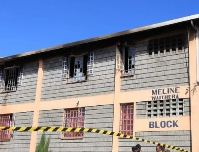UTUMISHI GIRLS ACADEMY FIRE TRAGEDY LEAVES 16 DEAD AS POLICE PROBE SUSPECTED ARSON