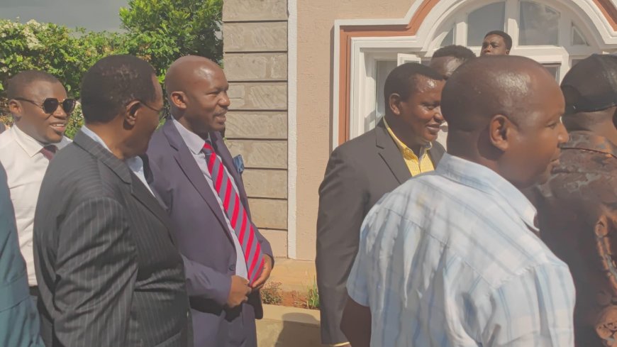 GUSII UNITY IN GRIEF: MATIANG’I-LED DELEGATION RALLIES BEHIND ONYONKA IN EMOTIONAL CONDOLENCE VISIT