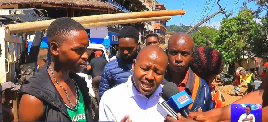 KISII CAPITAL ROUNDABOUT DEATH TRAP: RESIDENTS FEAR COLLAPSING POWER POLES