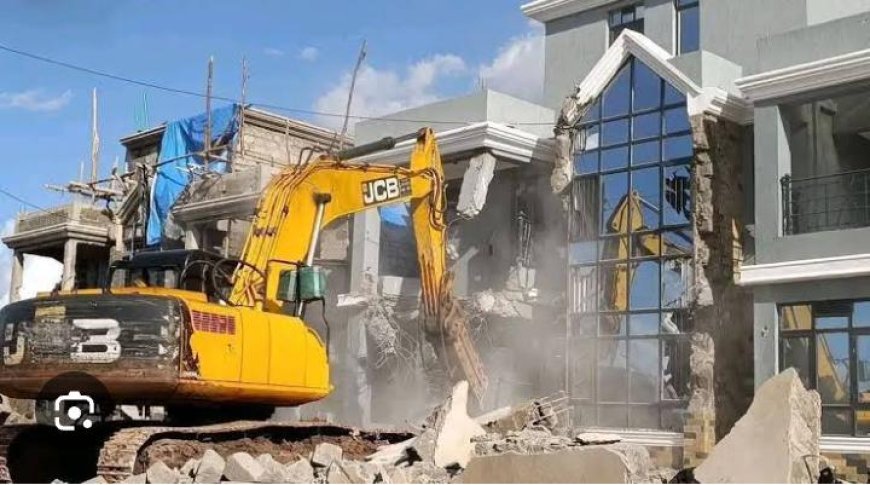 DEMOLITION OF A KSH 40 MILLION HOUSE SPARKS CHAOS, ARREST, AND VIRAL MOMENT FOR JARED OKOTH