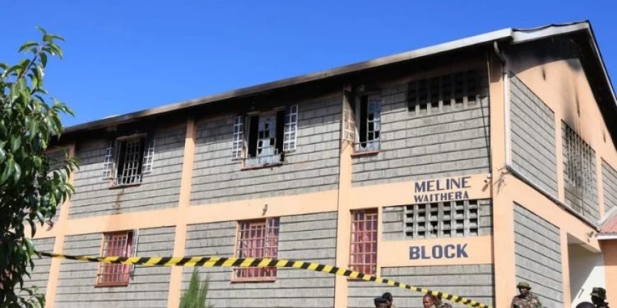 UTUMISHI GIRLS ACADEMY FIRE TRAGEDY LEAVES 16 DEAD AS POLICE PROBE SUSPECTED ARSON