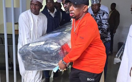 DAD OF UTUMISHI GIRLS FIRE VICTIM QUESTIONS SONKO'S INTENTIONS AFTER BURIAL SUPPORT