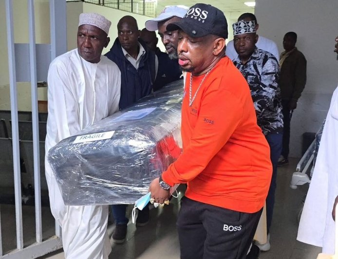 DAD OF UTUMISHI GIRLS FIRE VICTIM QUESTIONS SONKO'S INTENTIONS AFTER BURIAL SUPPORT