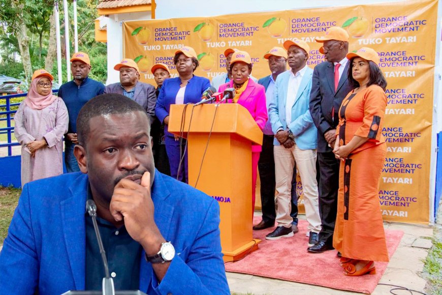 ODM OUSTS NAIROBI SENATOR EDWIN SIFUNA AS SECRETARY-GENERAL IN MAJOR LEADERSHIP SHAKE-UP